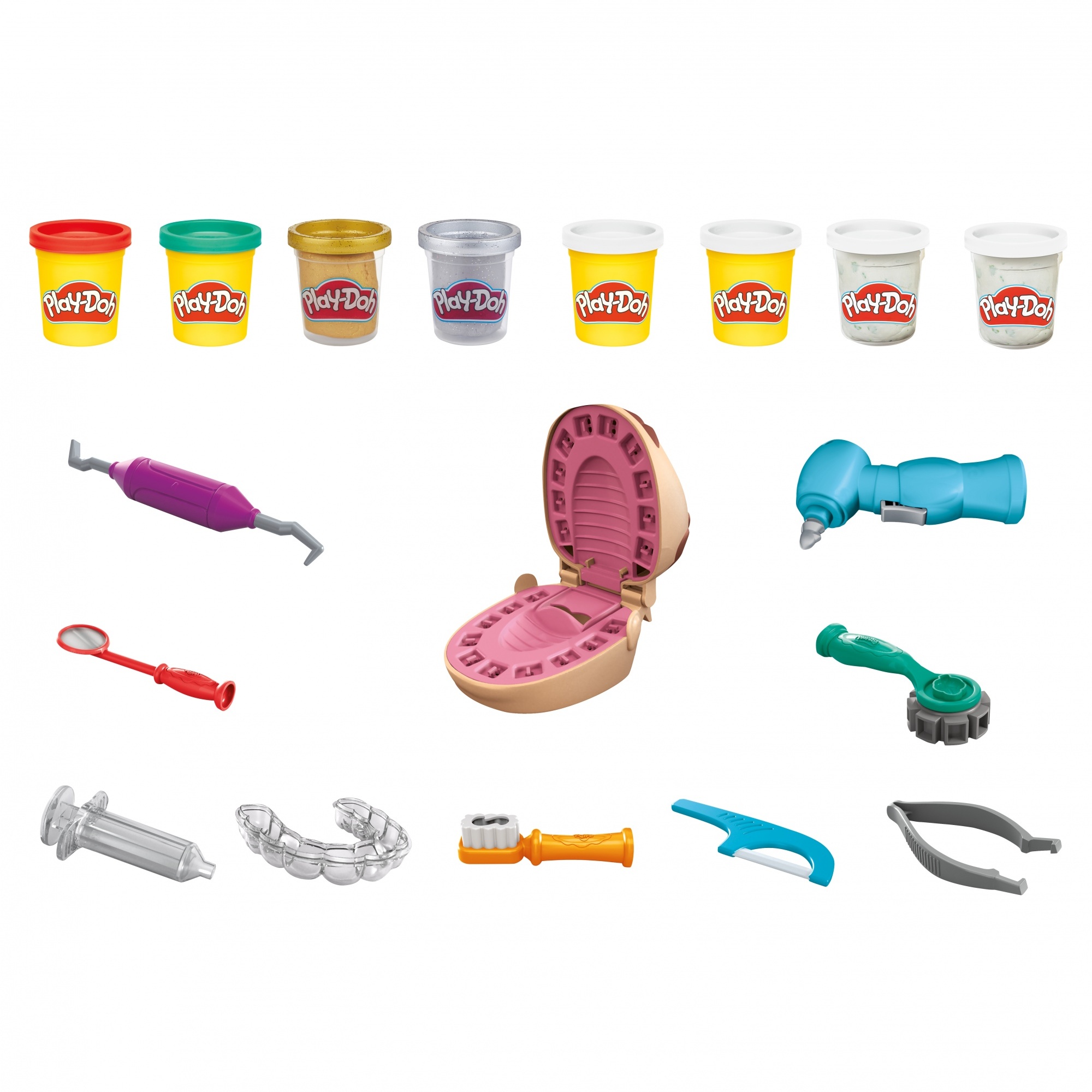Voir la diapositive 2 : HASBRO Pâte à modeler Dentiste  Play Doh
