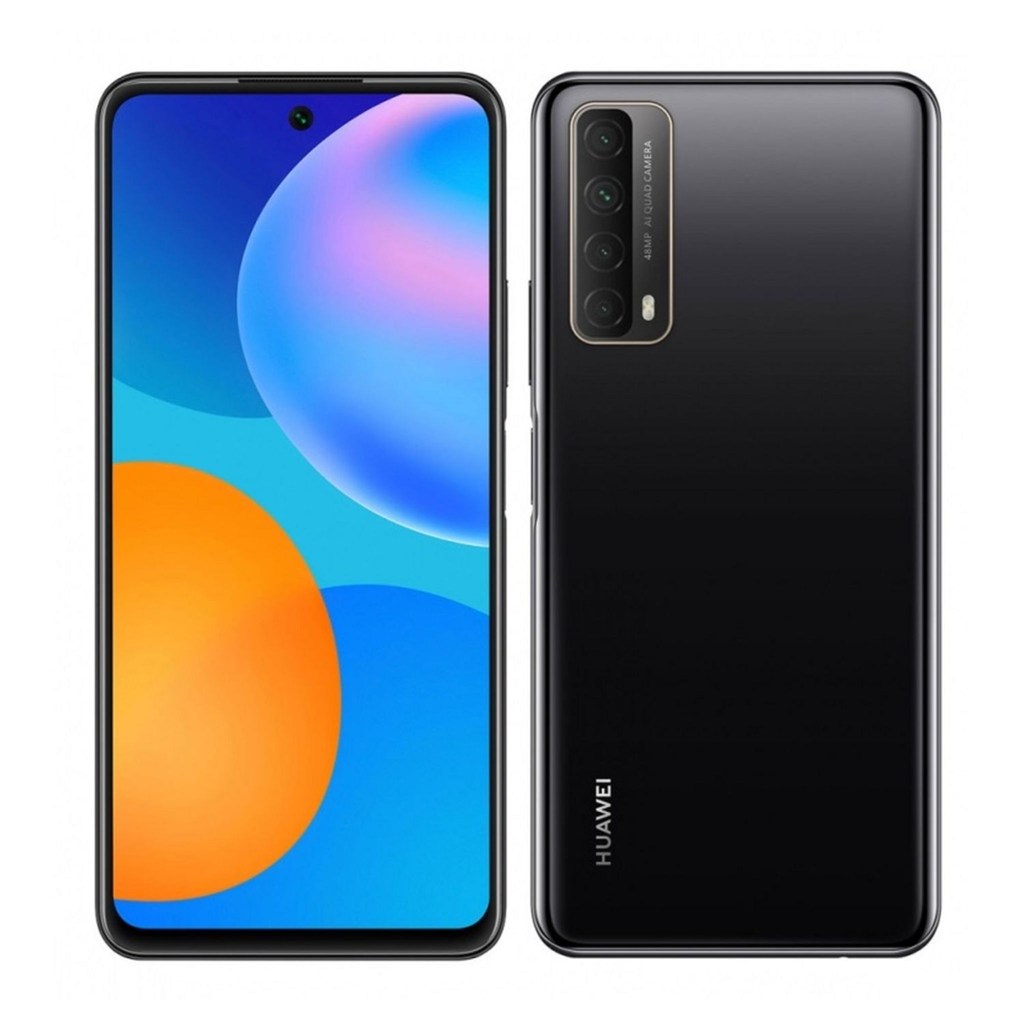 Voir la diapositive 1 : HUAWEI Smartphone P smart 2021  4G  128 Go  6.67 pouces  Noir  Double NanoSim