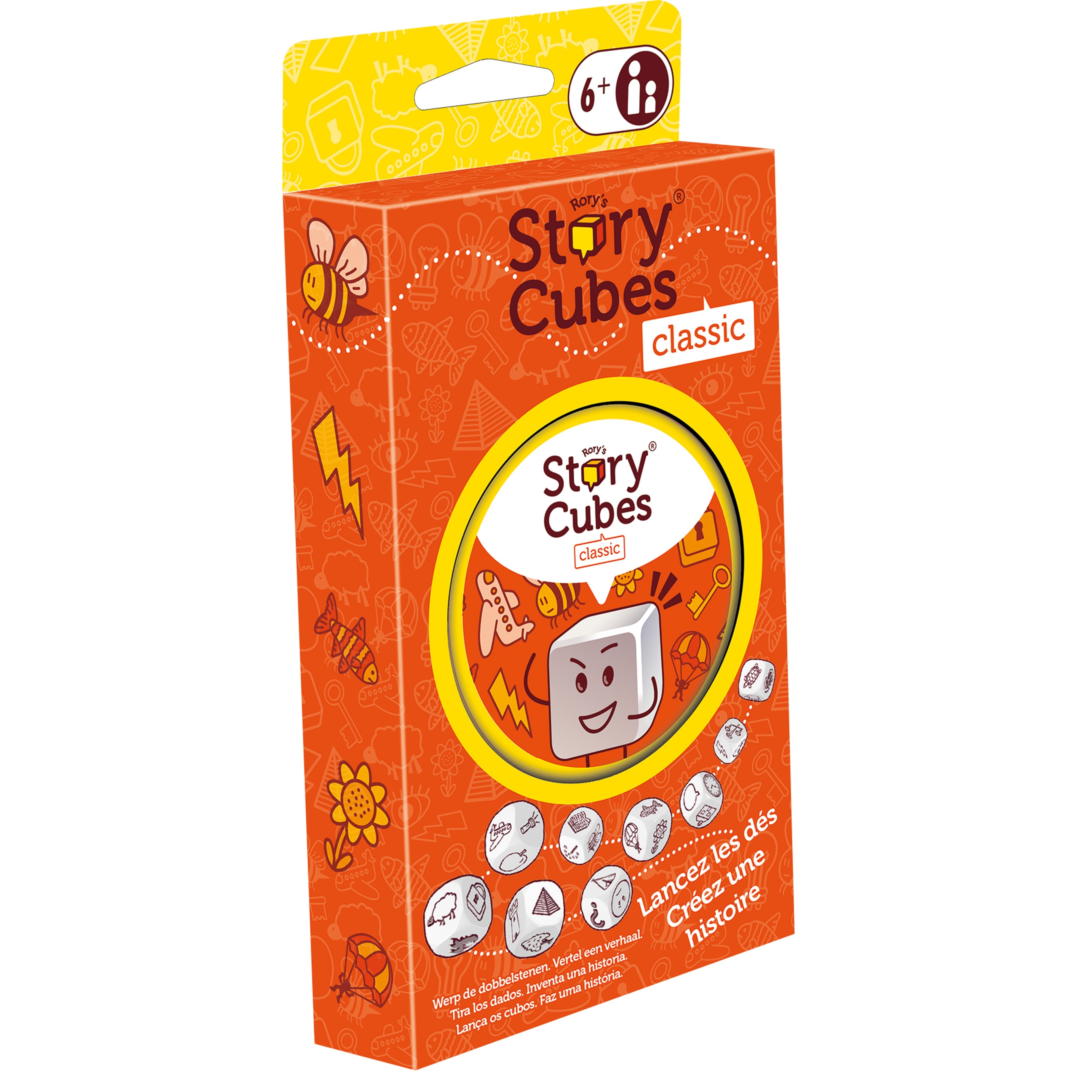 Voir la diapositive 2 : ASMODEE Jeu Rory's Story Cube Classic Blister Eco