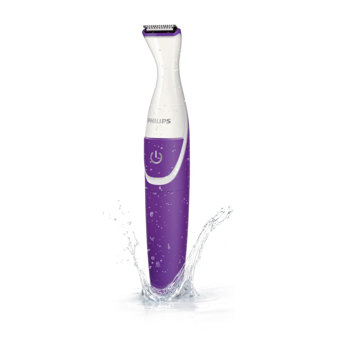 Voir la diapositive 4 : PHILIPS Tondeuse bikini BRT383/15 - Violet