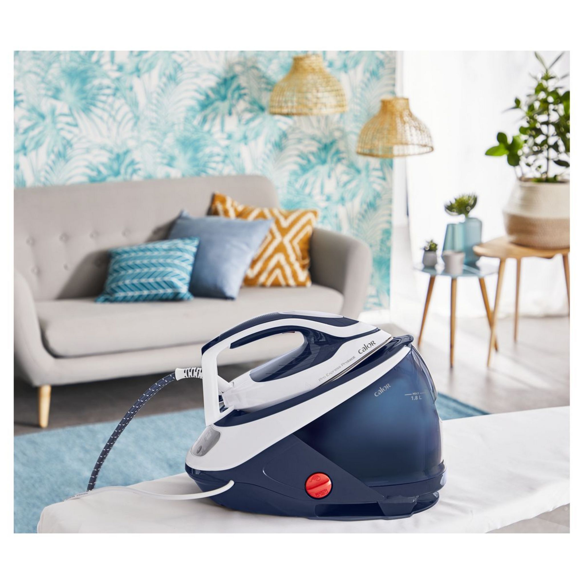 Voir la diapositive 2 : CALOR Centrale vapeur GV9221C0 - Bleu