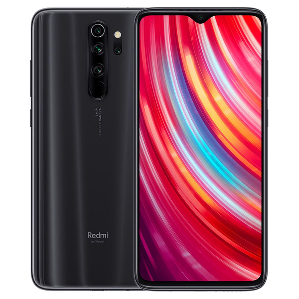 XIAOMI Smartphone Redmi Note 8 Pro  4G  128 Go  6.53 pouces  Noir  Double NanoSim