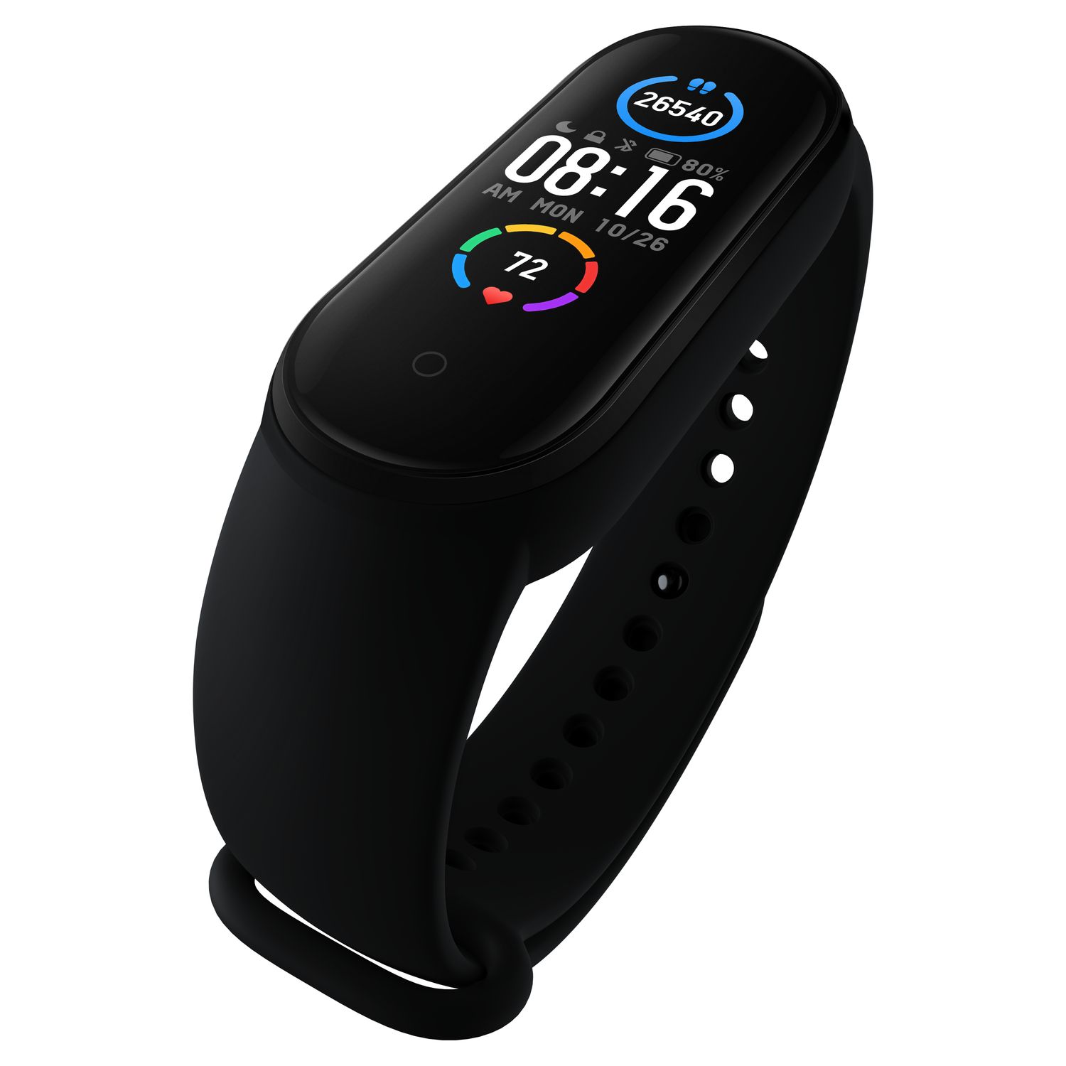 Voir la diapositive 2 : XIAOMI Bracelet connecté Mi Smart Band 5 - Noir