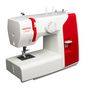 Voir la diapositive 2 : VERITAS Machine à coudre MARIE - Blanc et rouge