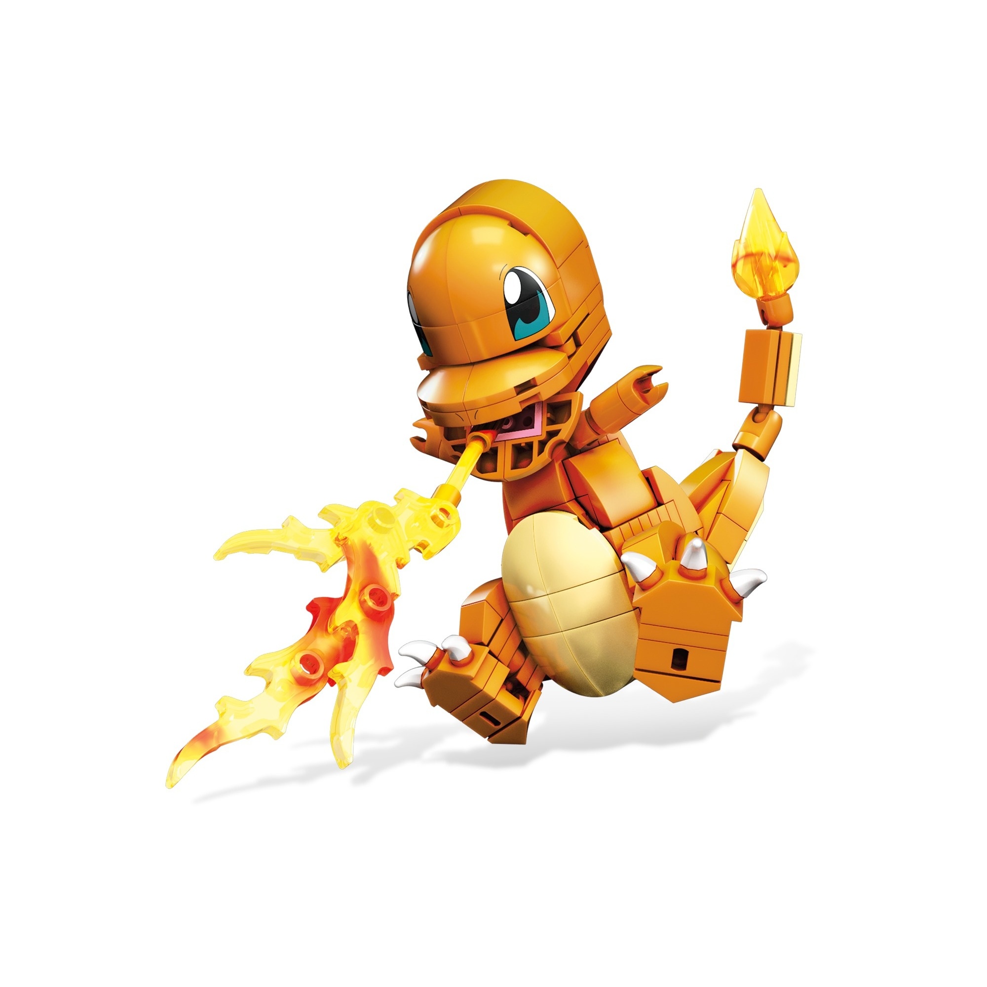 Voir la diapositive 2 : MATTEL Figurine à monter Salamèche Pokémon