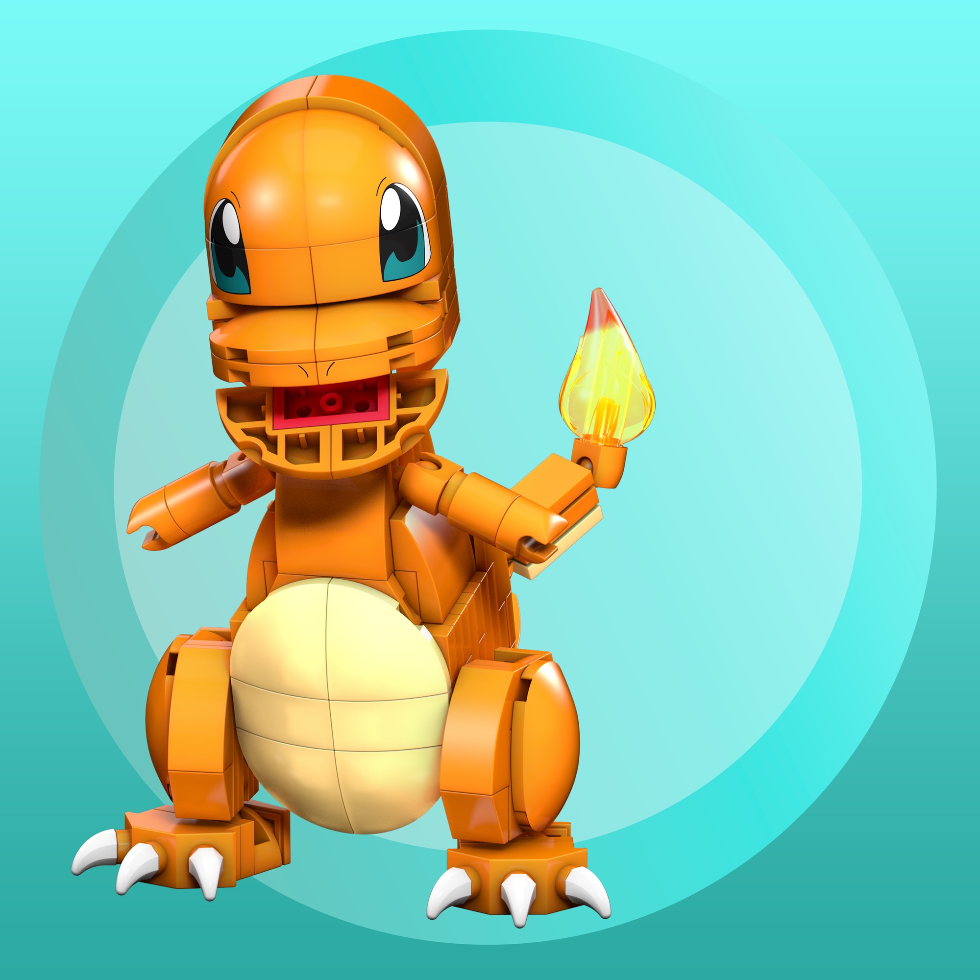 Voir la diapositive 10 : MATTEL Figurine à monter Salamèche Pokémon