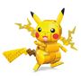 Voir la diapositive 3 : MATTEL Figurine Pokemon Pikachu medium à construire Mega Construx