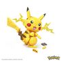Voir la diapositive 4 : MATTEL Figurine Pokemon Pikachu medium à construire Mega Construx
