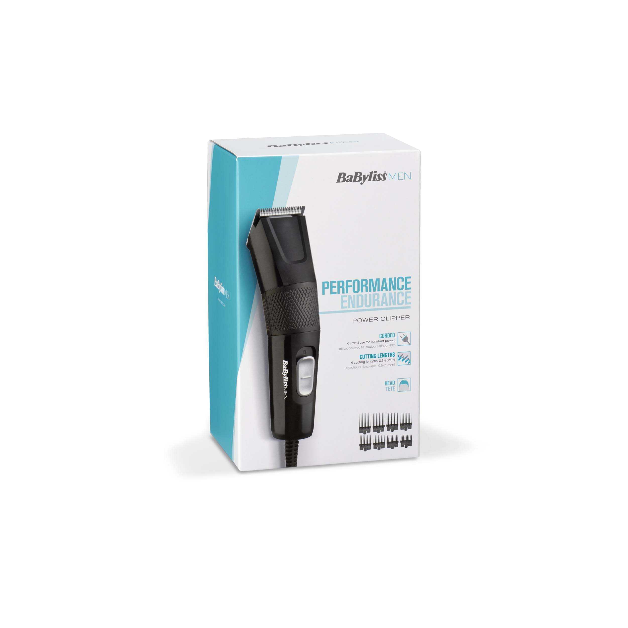 Voir la diapositive 3 : BABYLISS Tondeuse cheveux E756E - Noir