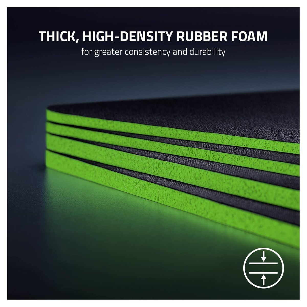 RAZER Tapis de souris Gigantus V2 Large - Noir et vert