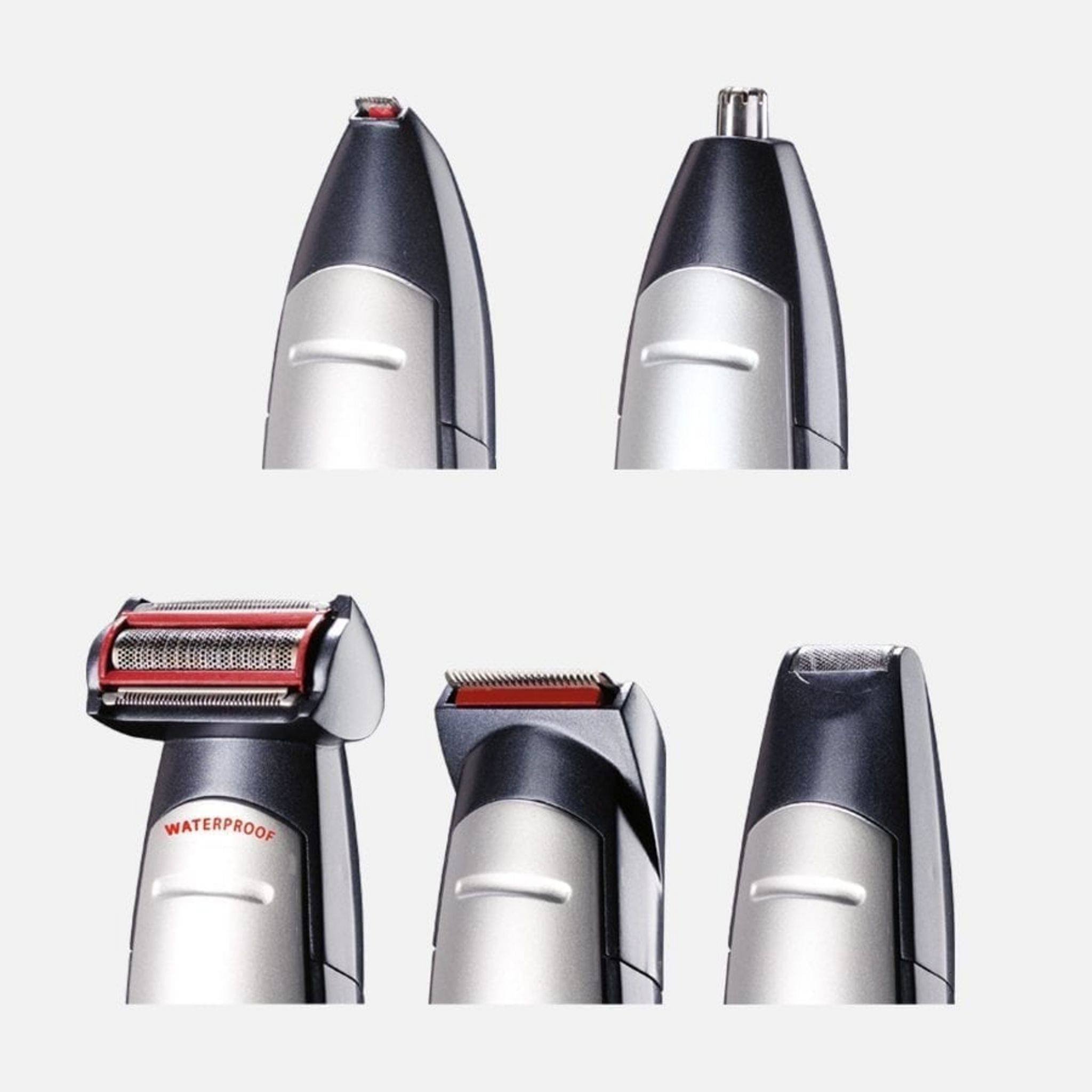 Voir la diapositive 2 : BABYLISS Tondeuse multifonction E837E - Argent