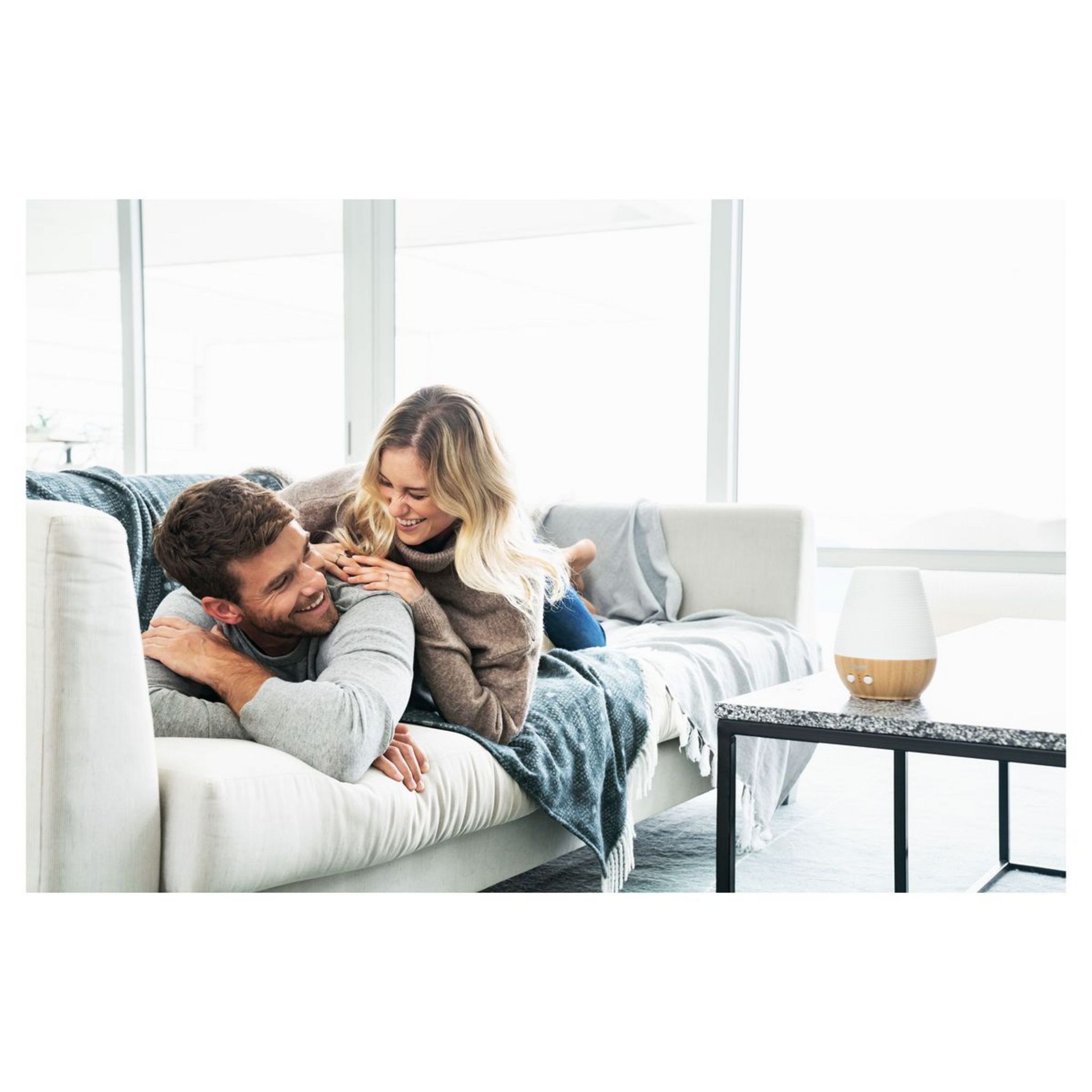 Voir la diapositive 6 : BEURER Diffuseur d'arômes LA 40 - Marron