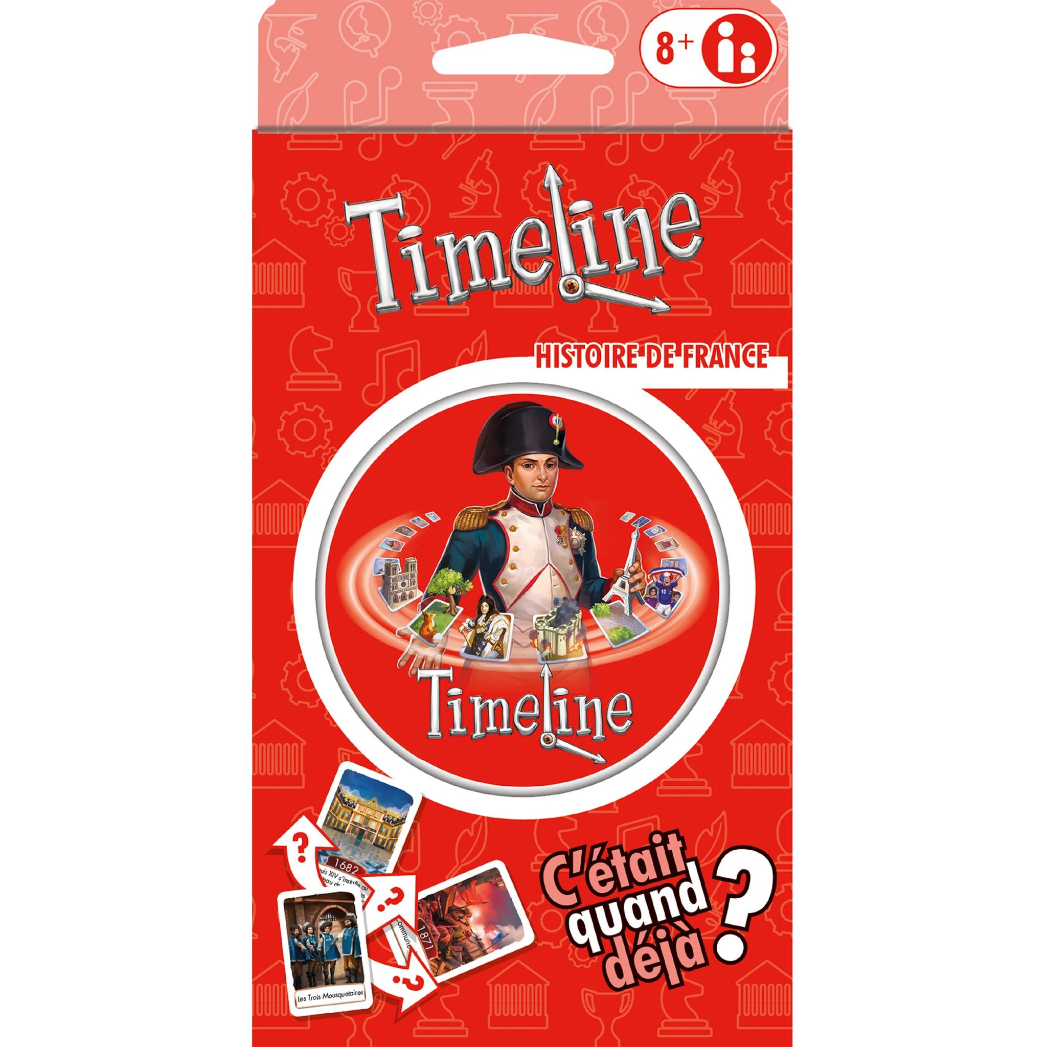 ASMODEE Jeu Timeline Histoire de France Blister Eco
