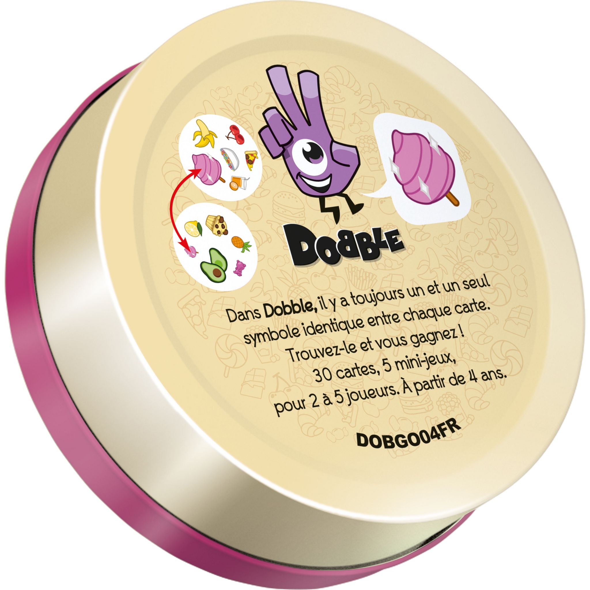 Voir la diapositive 6 : ASMODEE Jeu Dobble Gourmandise