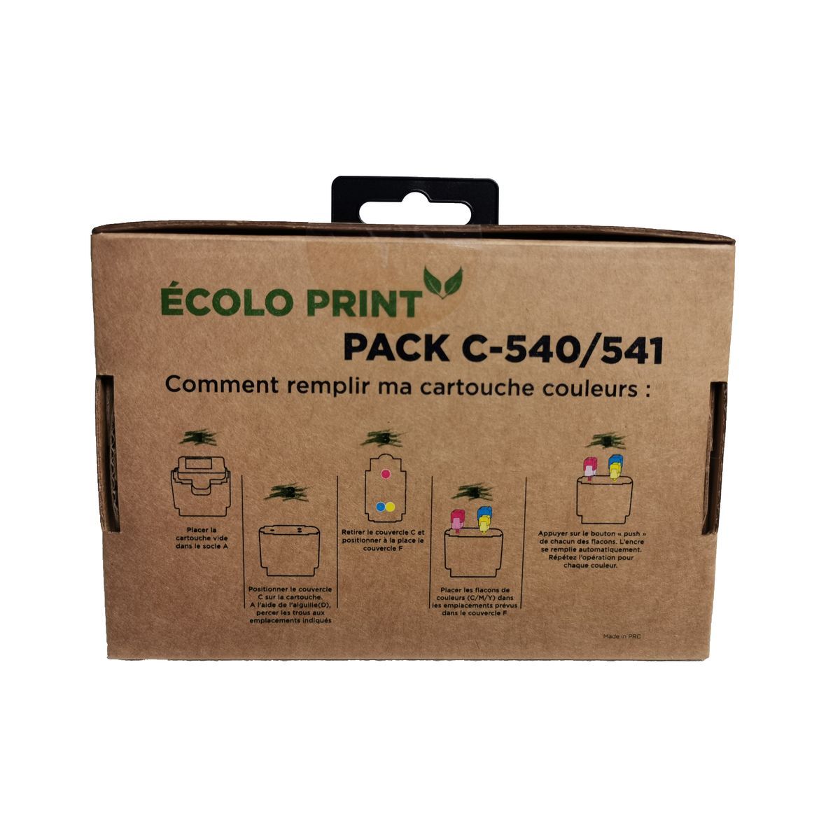 ECO INK Recharge cartouche d'encre Ink CJ540/541 ECO 