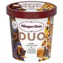 HAAGEN DAZS Duo Crème glacée chocolat noir Belge et caramel beurre salé  360G