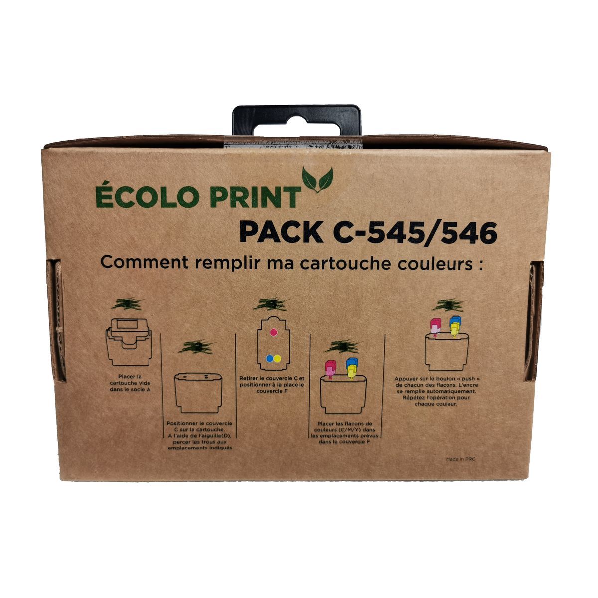 ECO INK Pack recharge cartouche Cj545/546 ECO 