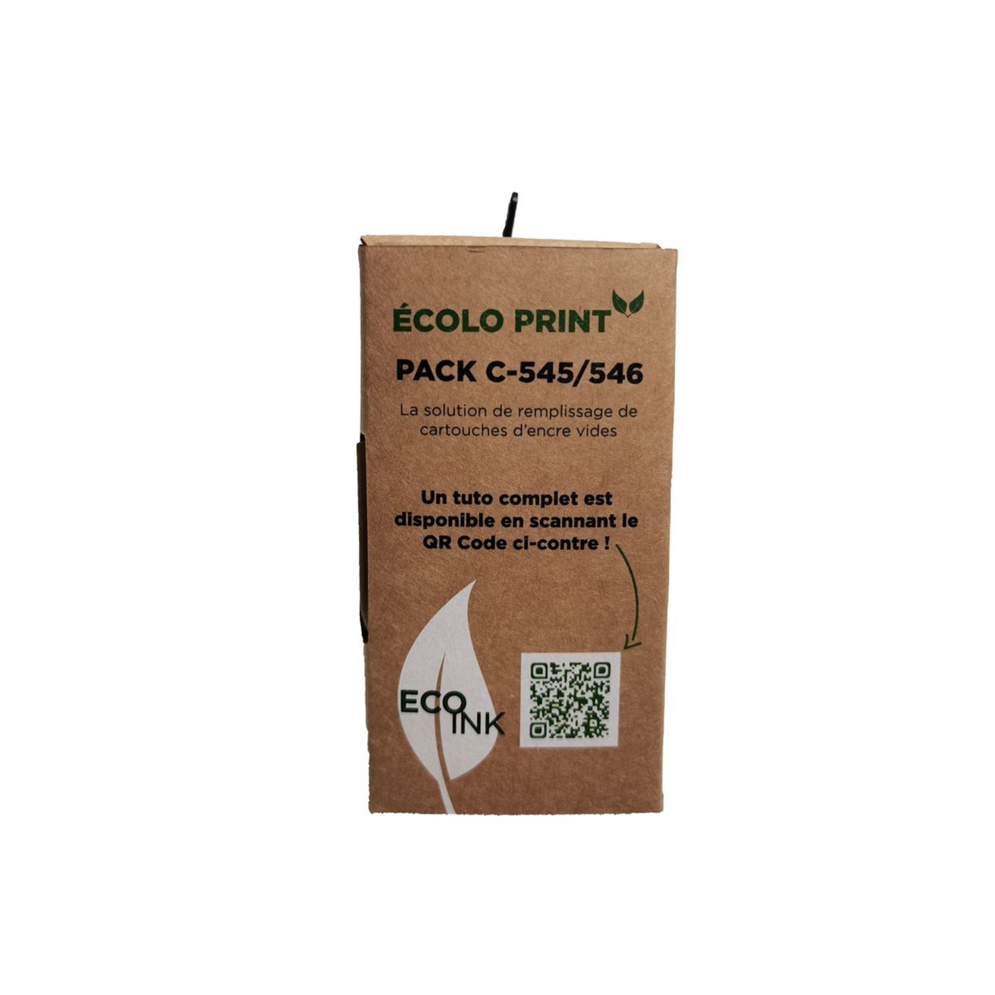 Voir la diapositive 5 : ECO INK Pack recharge cartouche Cj545/546 ECO 