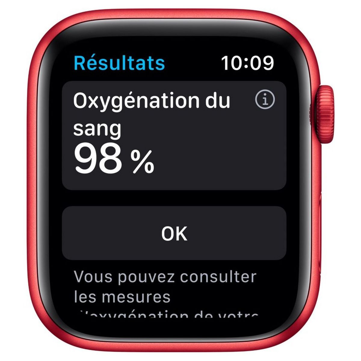 APPLE Montre connectée Apple Watch 44MM Alu Rouge Series 6