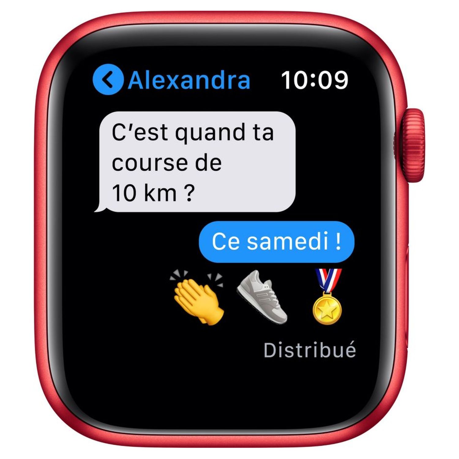 Voir la diapositive 4 : APPLE Montre connectée Apple Watch 44MM Alu Rouge Series 6