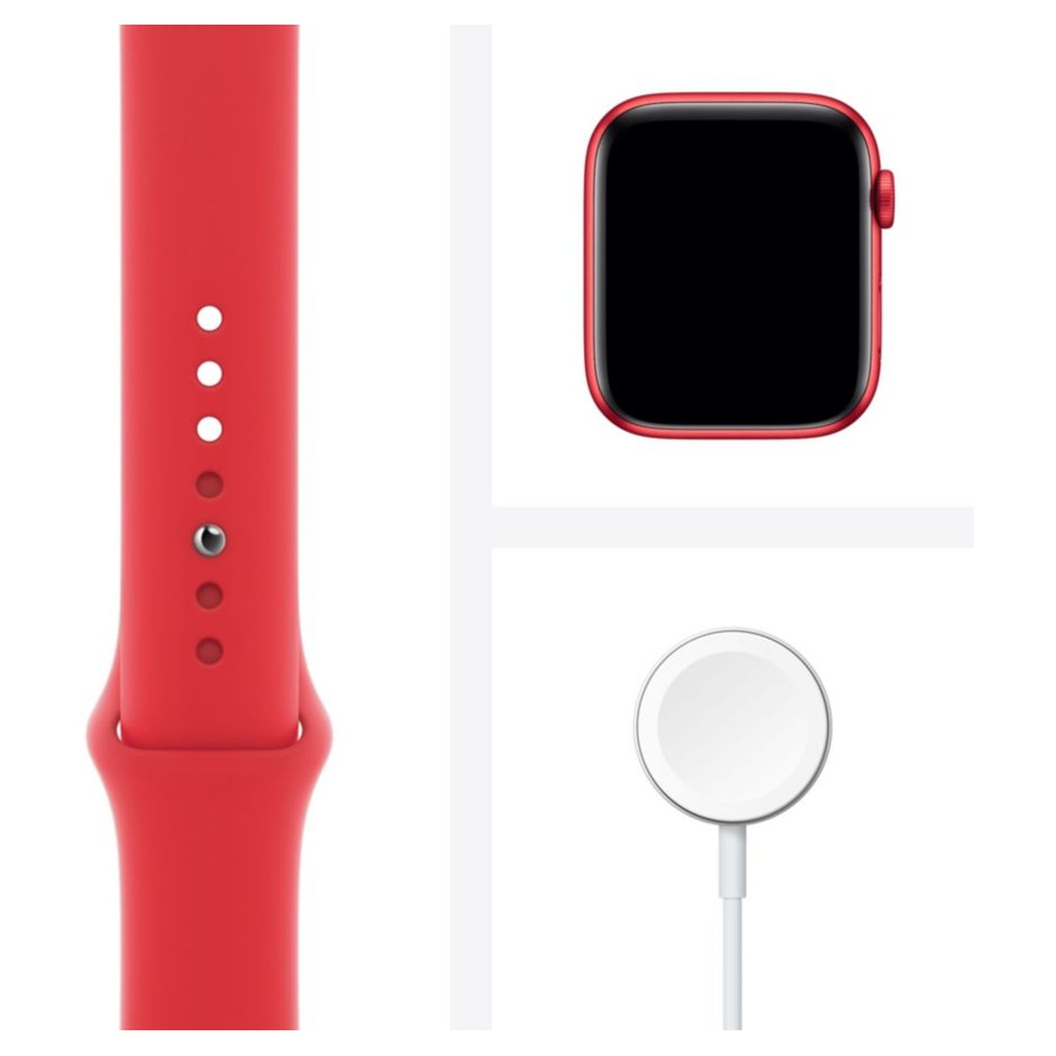Voir la diapositive 6 : APPLE Montre connectée Apple Watch 44MM Alu Rouge Series 6