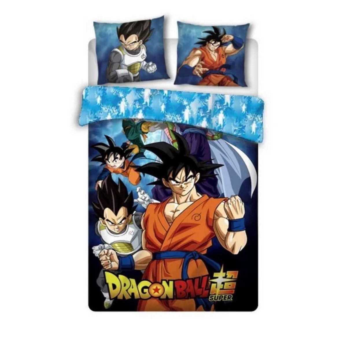 DRAGON BALL Z Parure housse de couette enfant en coton Dragonball Z