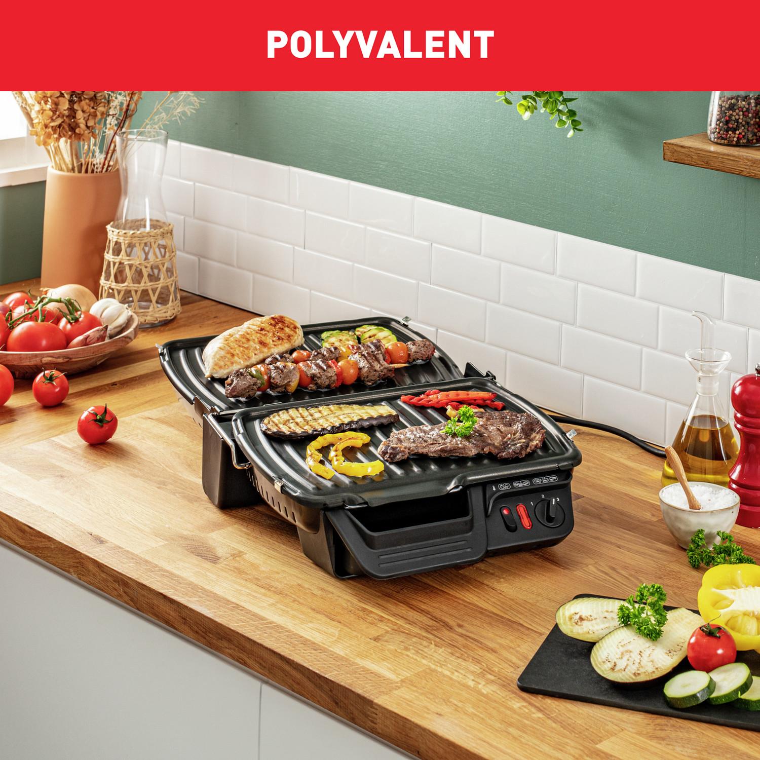 Voir la diapositive 4 : TEFAL Grill viande GC305012 - Inox