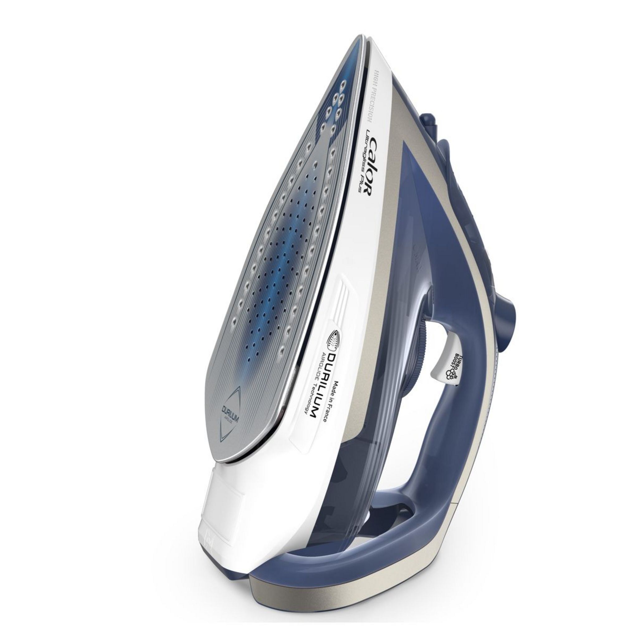 Voir la diapositive 4 : CALOR Fer à repasser FV6812C0 - Bleu et argent