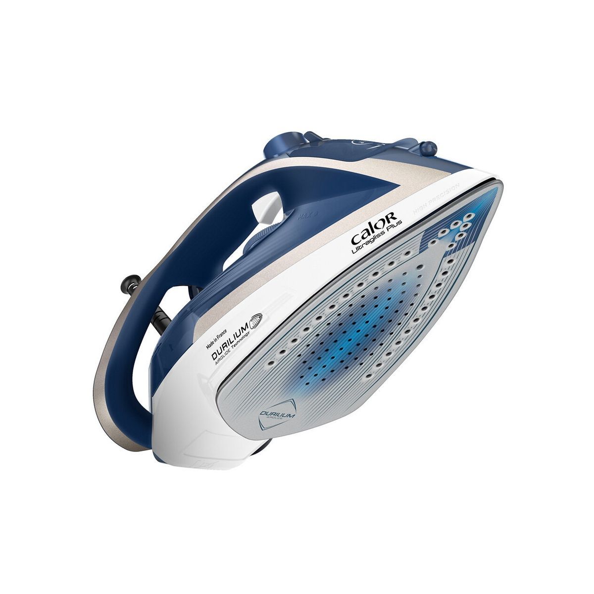 CALOR Fer à repasser FV6812C0 - Bleu et argent