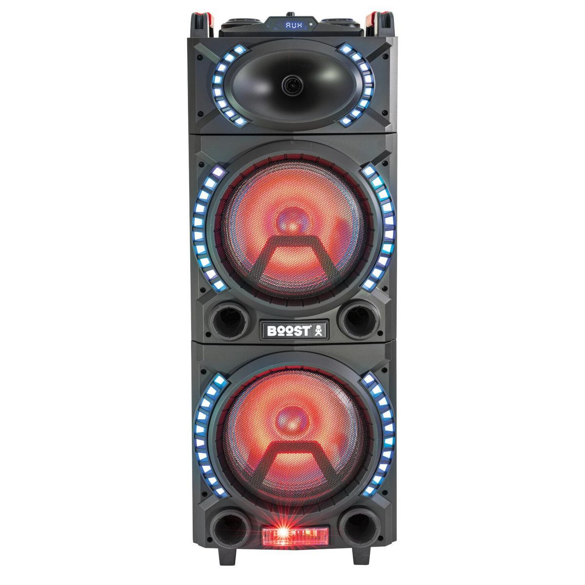 BOOST Enceinte Active DJ Bluetooth - Noir - STUPDJ20