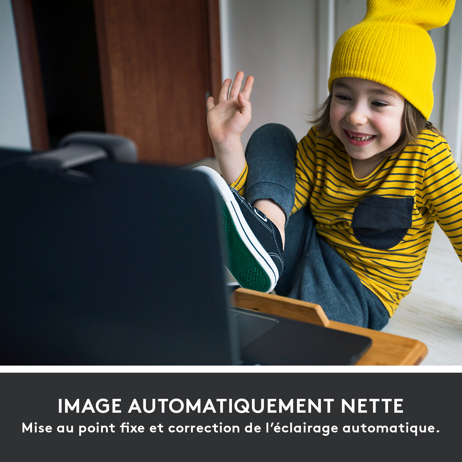 Voir la diapositive 5 : LOGITECH Webcam HD C505 - Noir