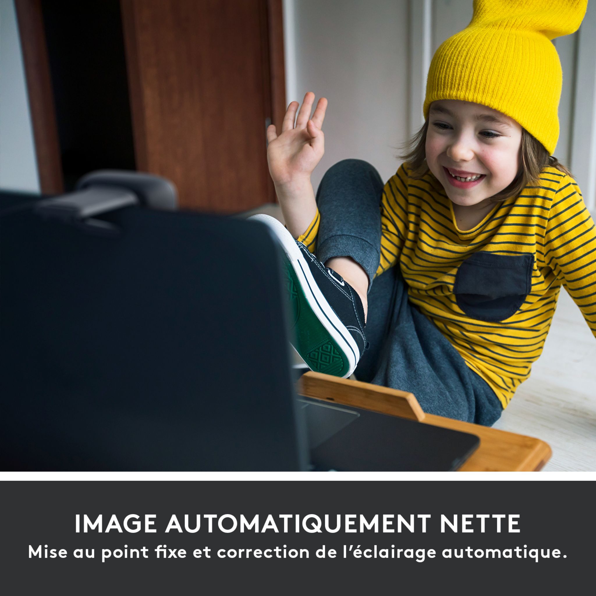 Voir la diapositive 5 : LOGITECH Webcam HD C505 - Noir