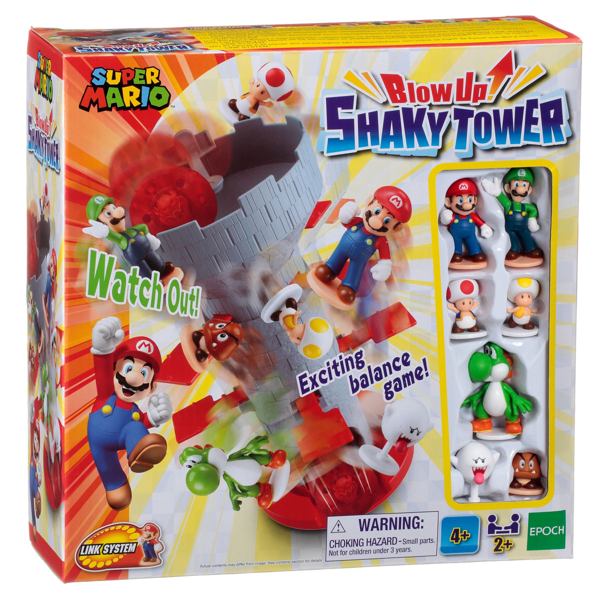 EPOCH D'ENFANCE Jeu Blow Up Shaky Tower Super Mario