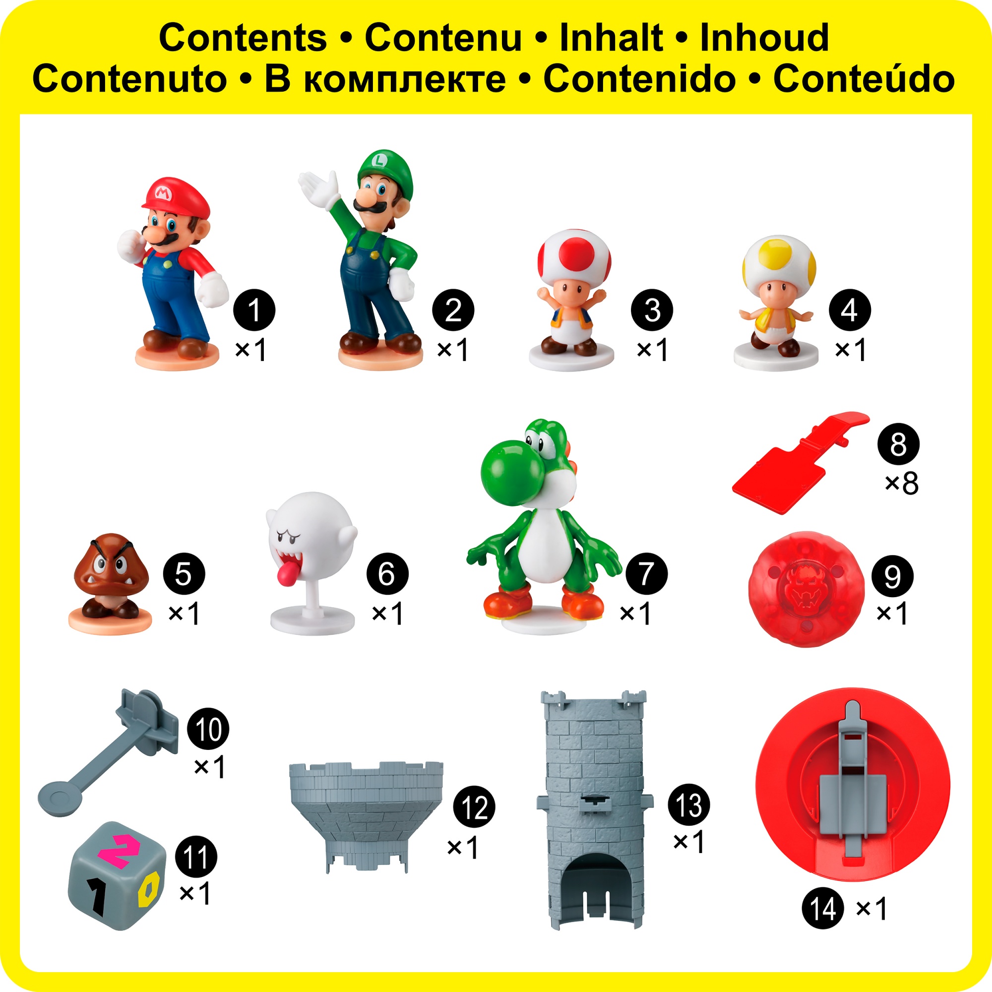 Voir la diapositive 7 : EPOCH D'ENFANCE Jeu Blow Up Shaky Tower Super Mario