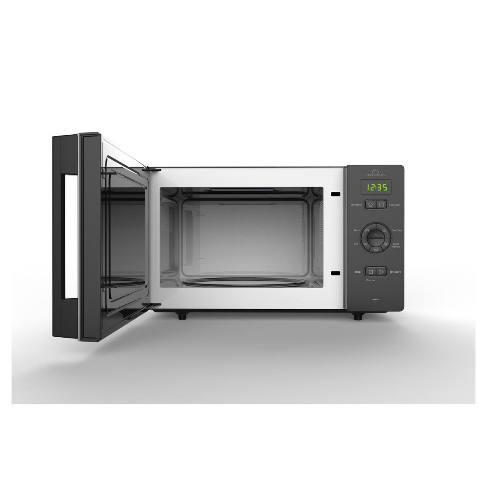 Voir la diapositive 2 : WHIRLPOOL Micro-ondes grill MCP345NB - 800 W - Capacité 25 L - Noir