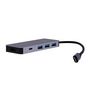 Voir la diapositive 1 : TNB Iclick HUB USBC 6 en 1 - Aluminium