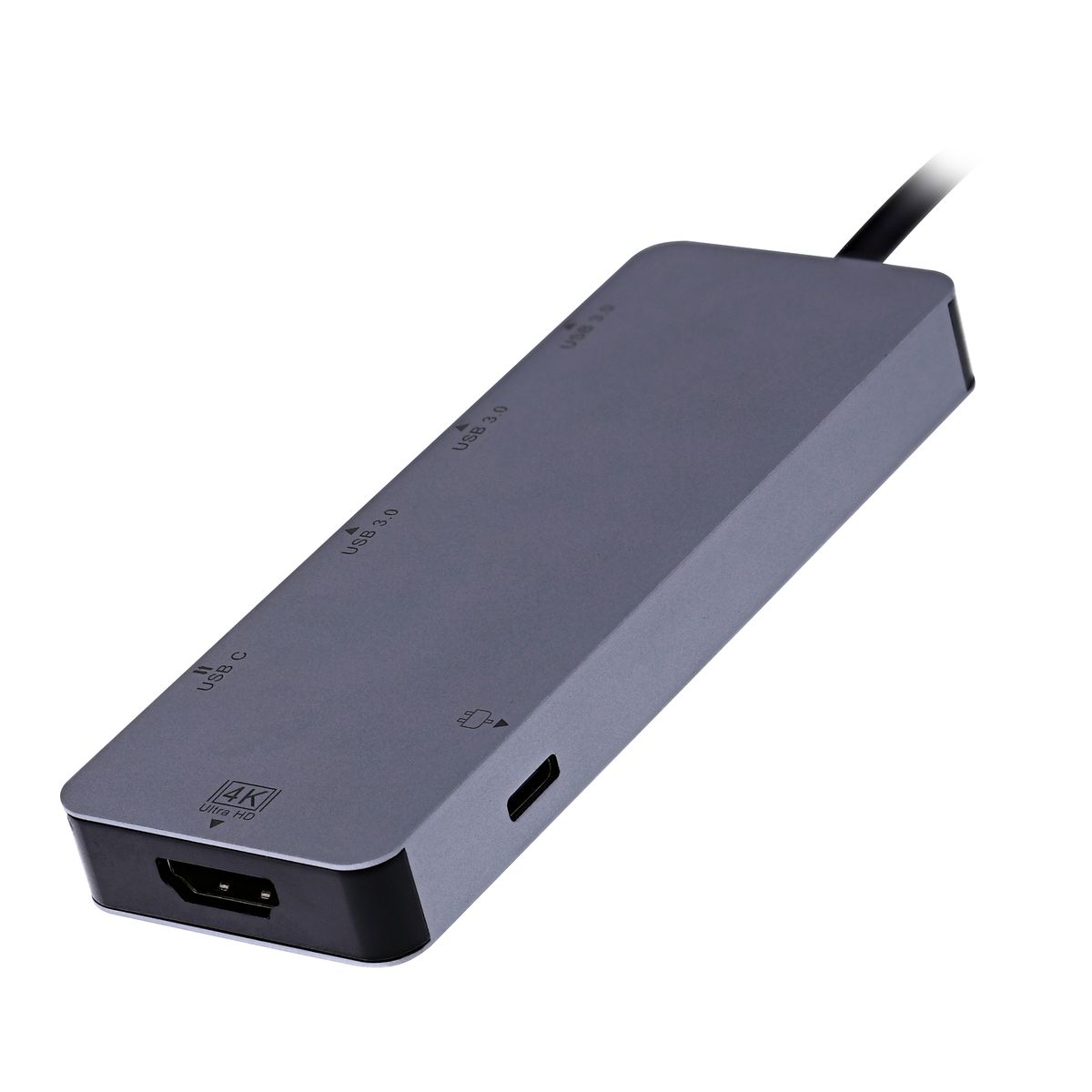 Voir la diapositive 4 : TNB Iclick HUB USBC 6 en 1 - Aluminium