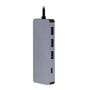 Voir la diapositive 8 : TNB Iclick HUB USBC 6 en 1 - Aluminium