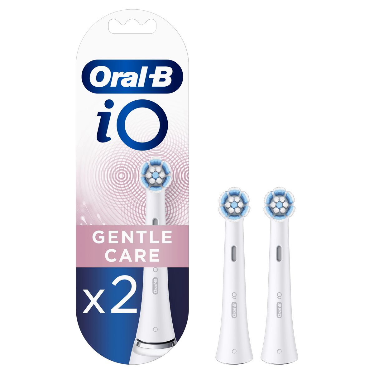 ORAL-B Lot de 2 brossettes GENTLE CARE iO