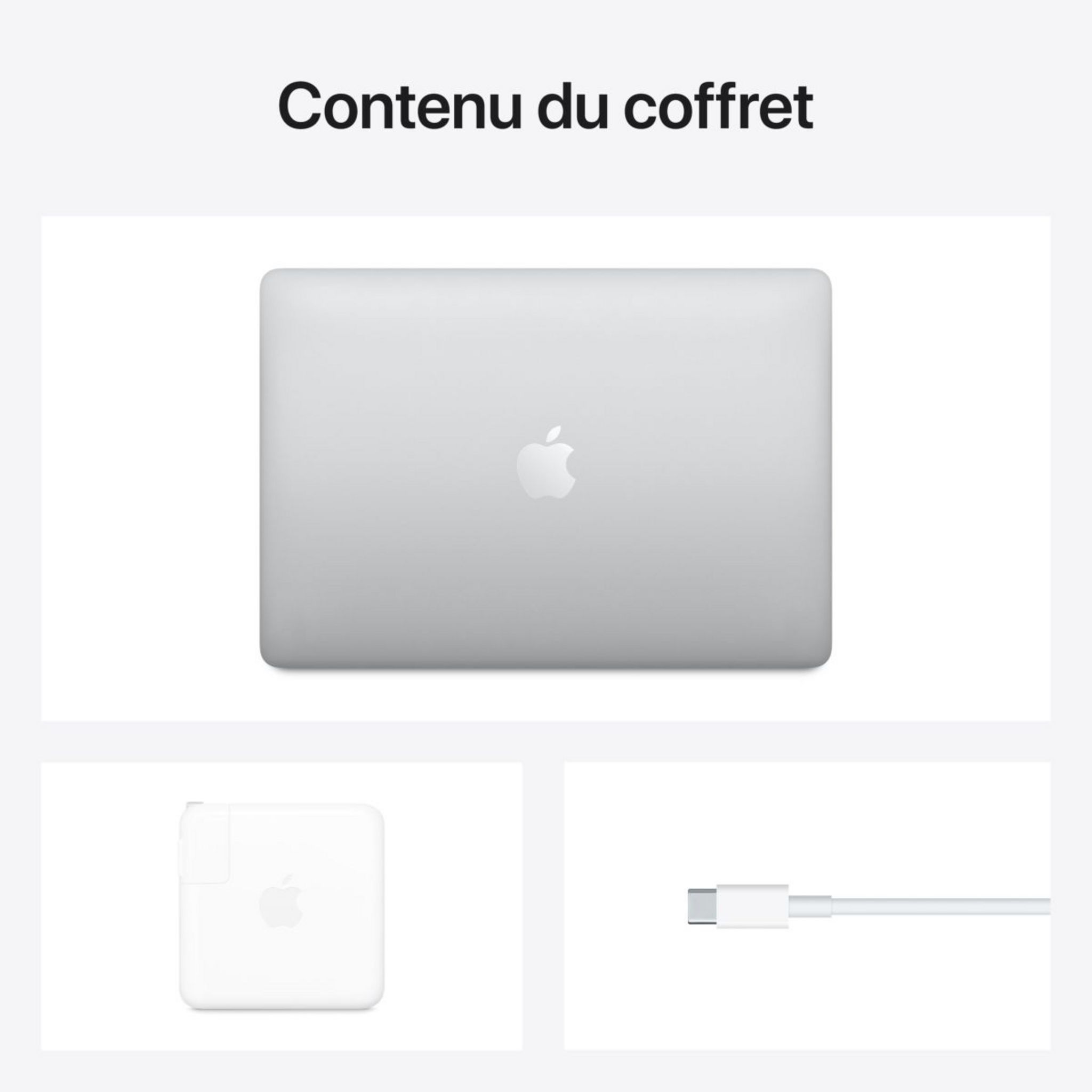 Voir la diapositive 5 : APPLE MacBook Pro (2020) 13 pouces - M1 - 512 Go SSD - 8 Go RAM - Argent