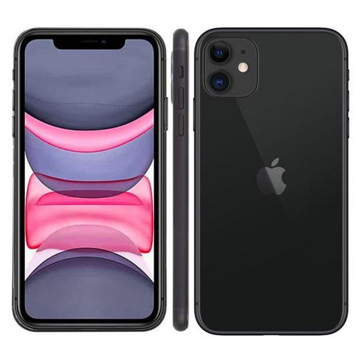 APPLE iPhone 11 64 Go 6.1 pouces 4G Noir NanoSim et eSim