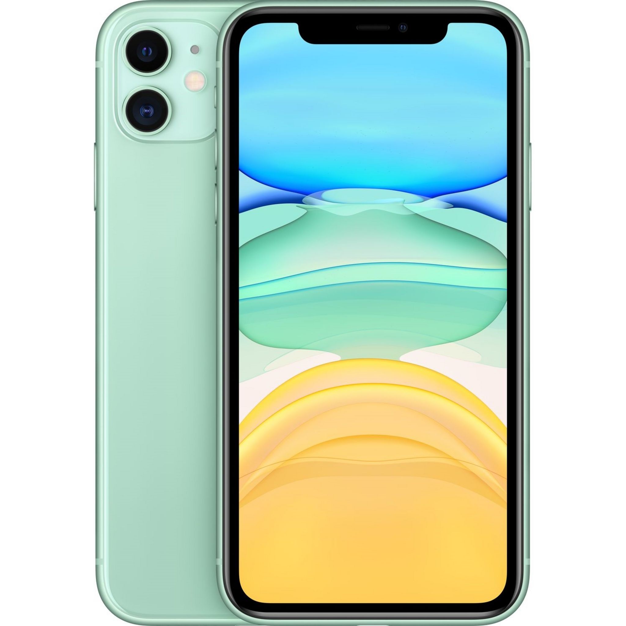 APPLE iPhone 11  256 Go 6.1 pouces 4G Vert NanoSim et eSim