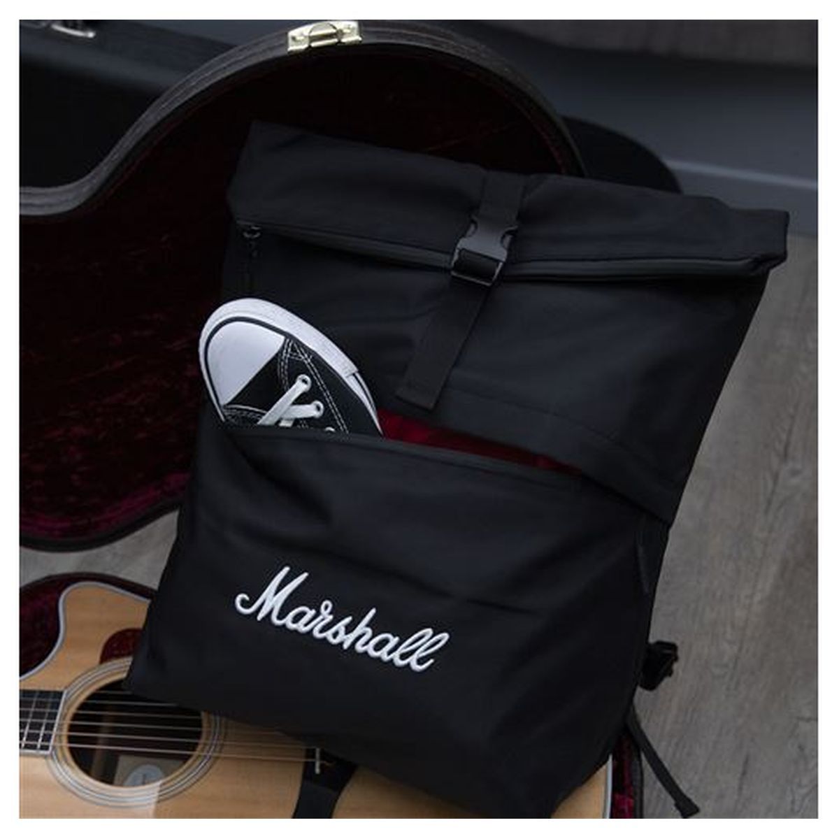 MARSHALL Sac voyage SEEKER BW - Noir et blanc