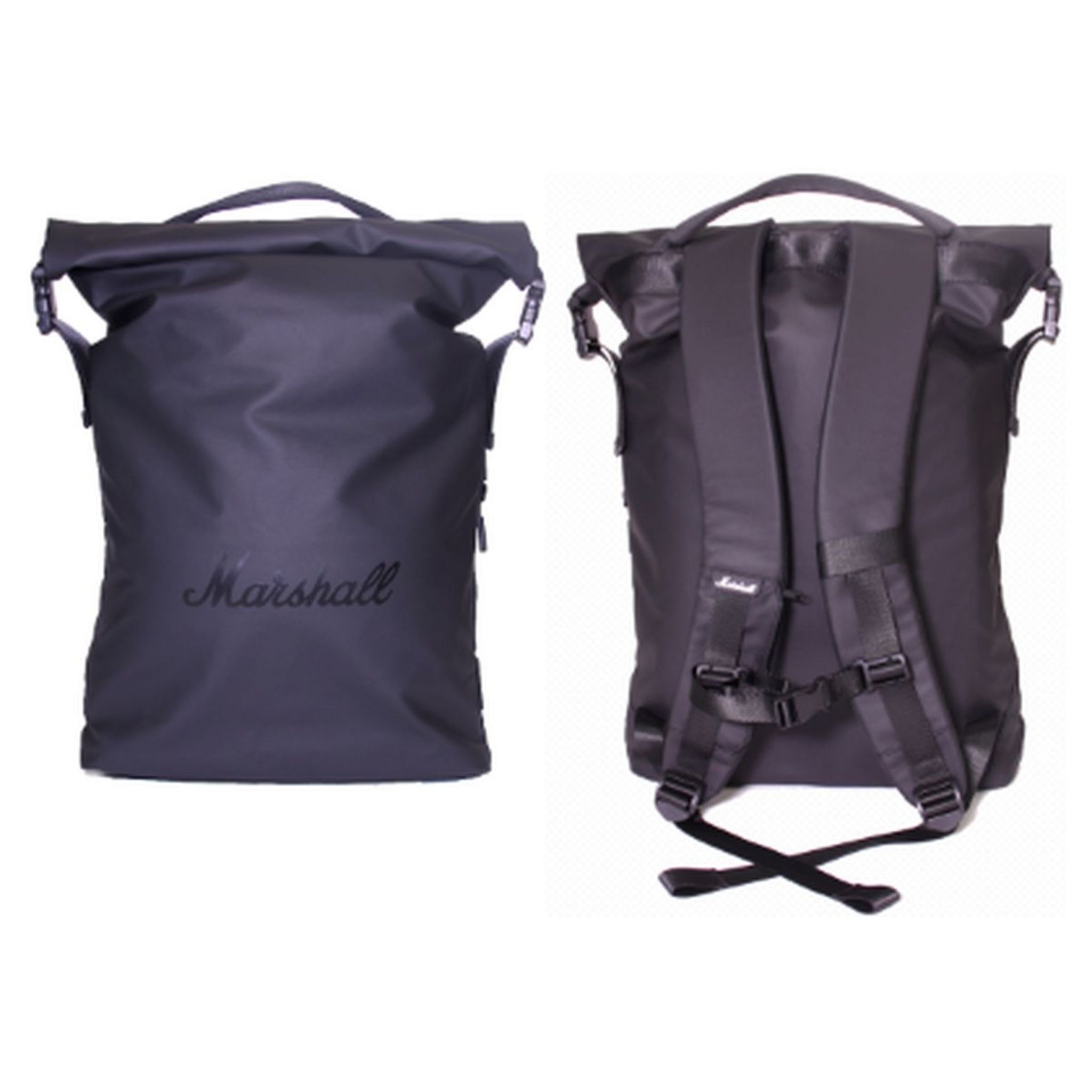 Voir la diapositive 2 : MARSHALL Sac à dos STORMR BW - Noir et blanc
