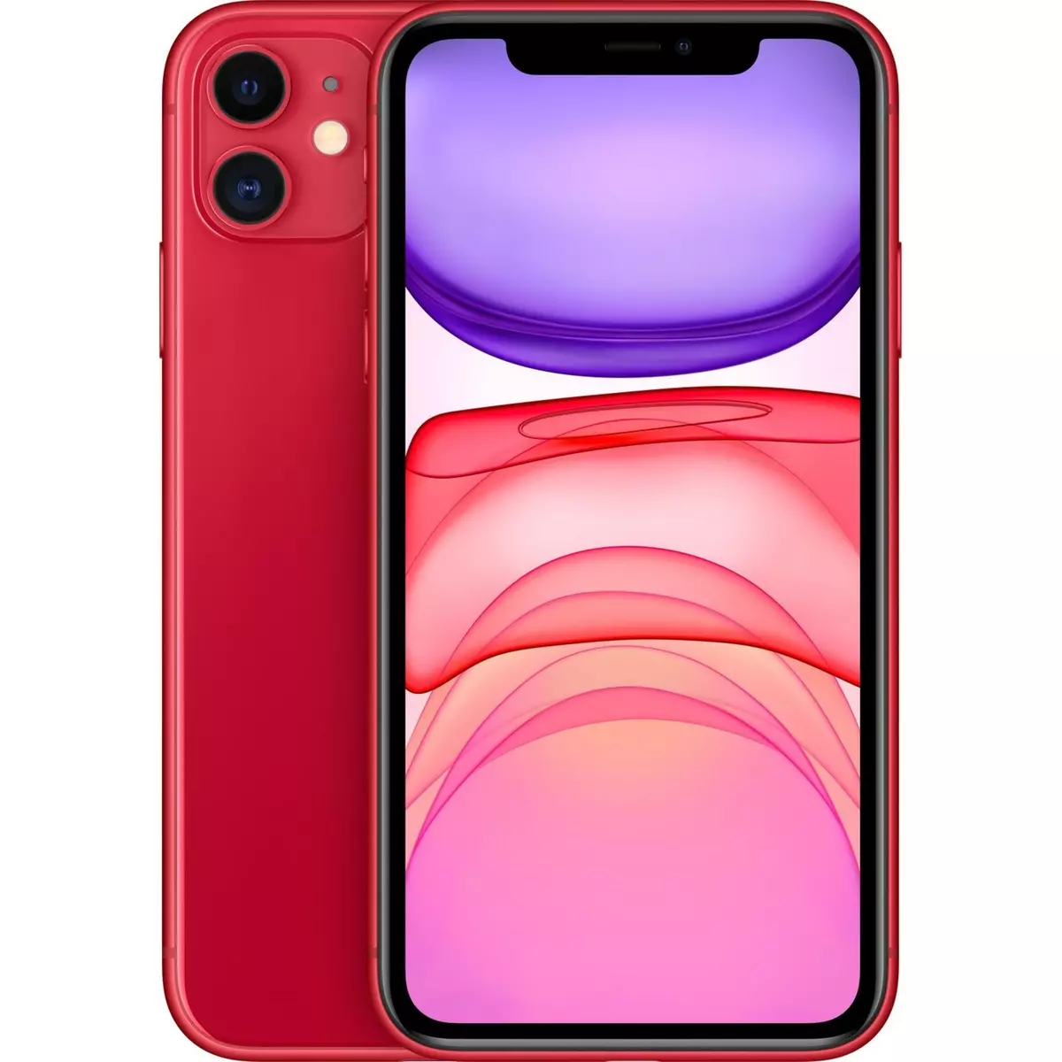 APPLE iPhone 11 (PRODUCT)RED 128 Go 6.1 pouces 4G Rouge NanoSim et eSim