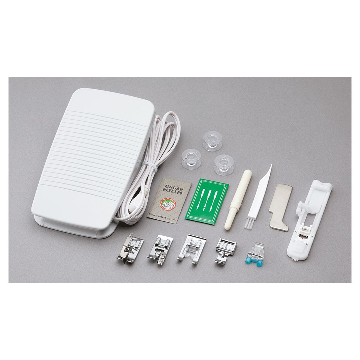 BROTHER Machine à coudre CS10S - Blanc et rouge