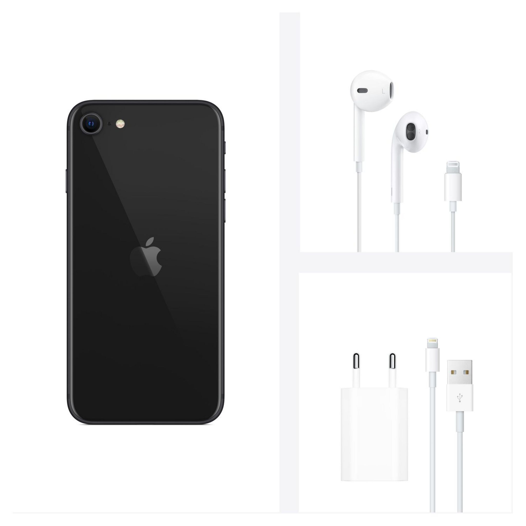 Voir la diapositive 6 : APPLE iPhone SE 128 Go 4.7 pouces 4G Noir NanoSim et eSim