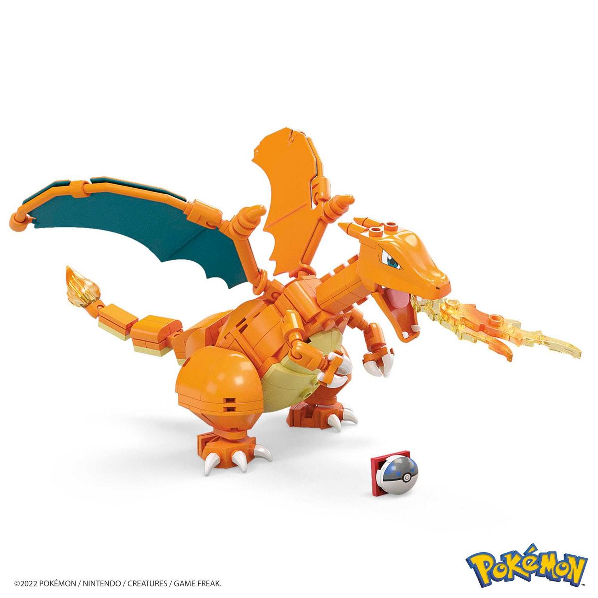 MATTEL Pokemon Dracaufeu à construire MEGA