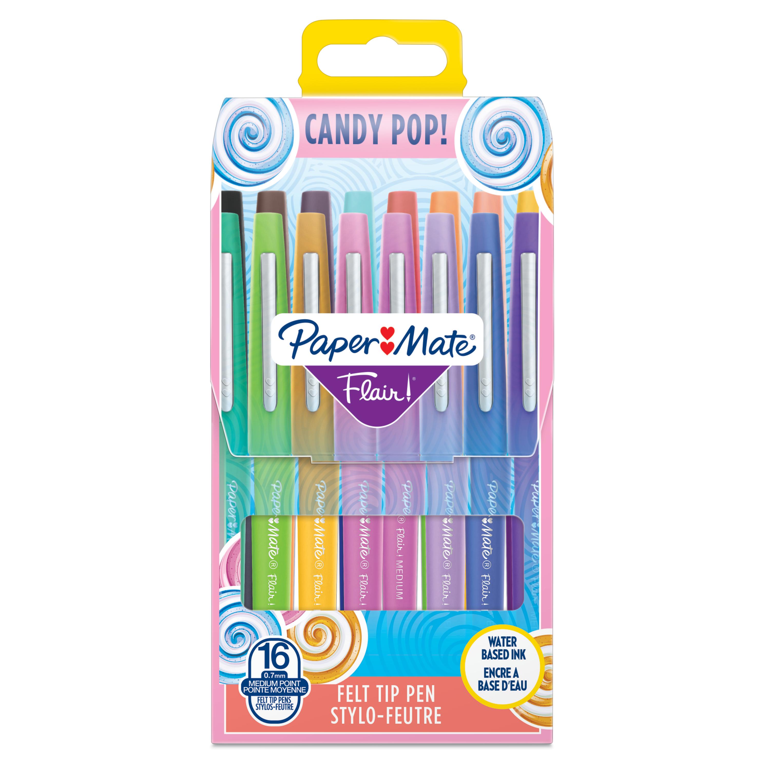 Stylos Feutres x16 Flair Candy Pop