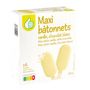 Voir la diapositive 2 : POUCE Bâtonnet glacé vanille et chocolat blanc 6 pièces 480g
